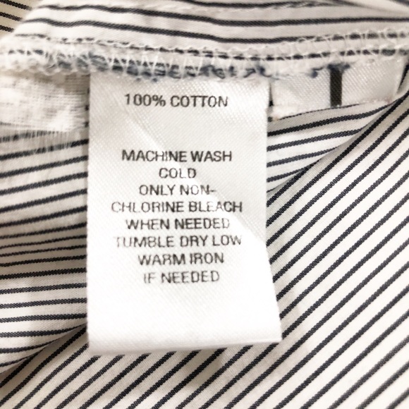 Ann Taylor Loft black white striped tunic size XS - Picture 6 of 6